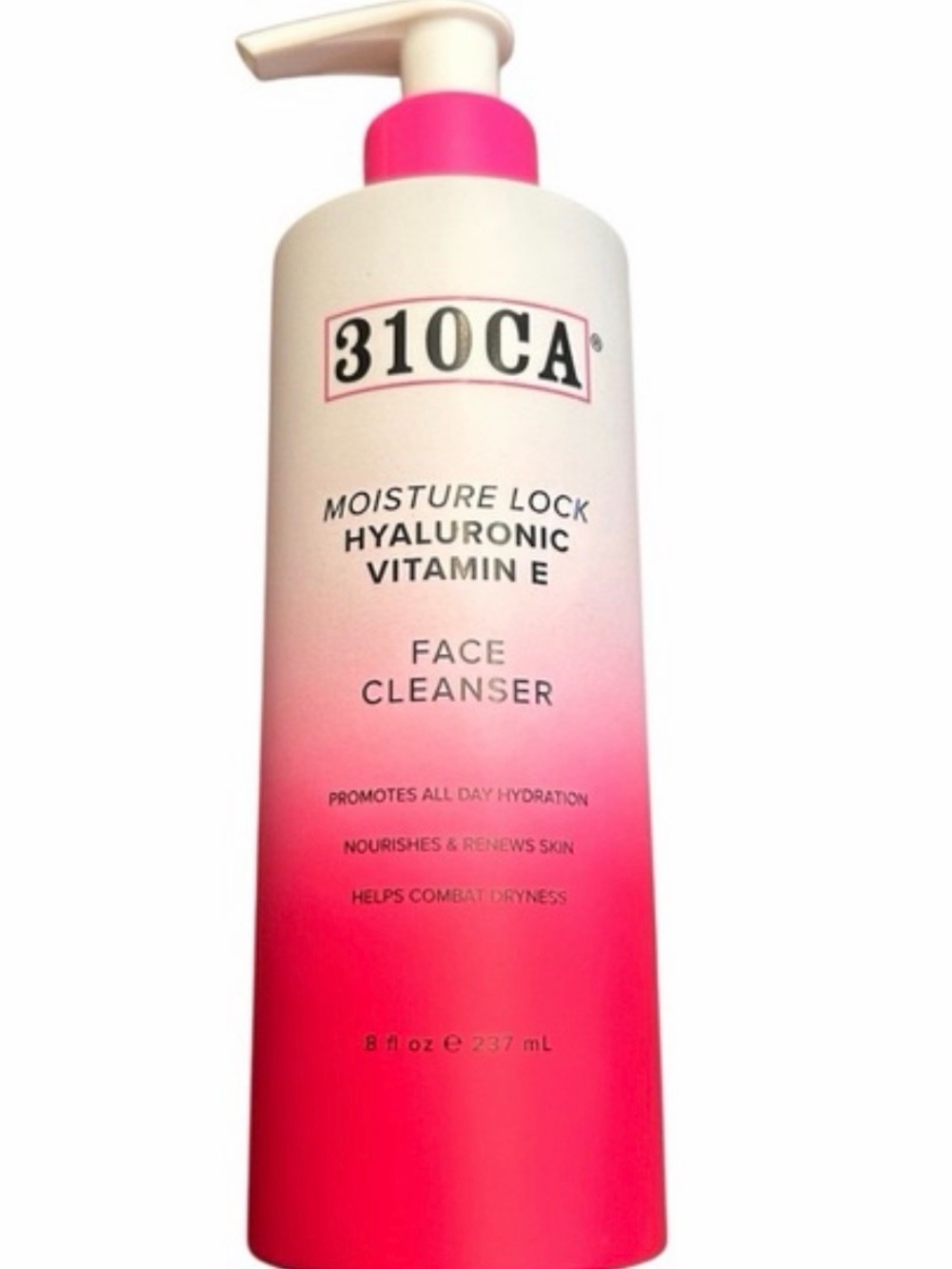 310 CA Moisture Lock Hyaluronic Vitamin E Face Cleanser